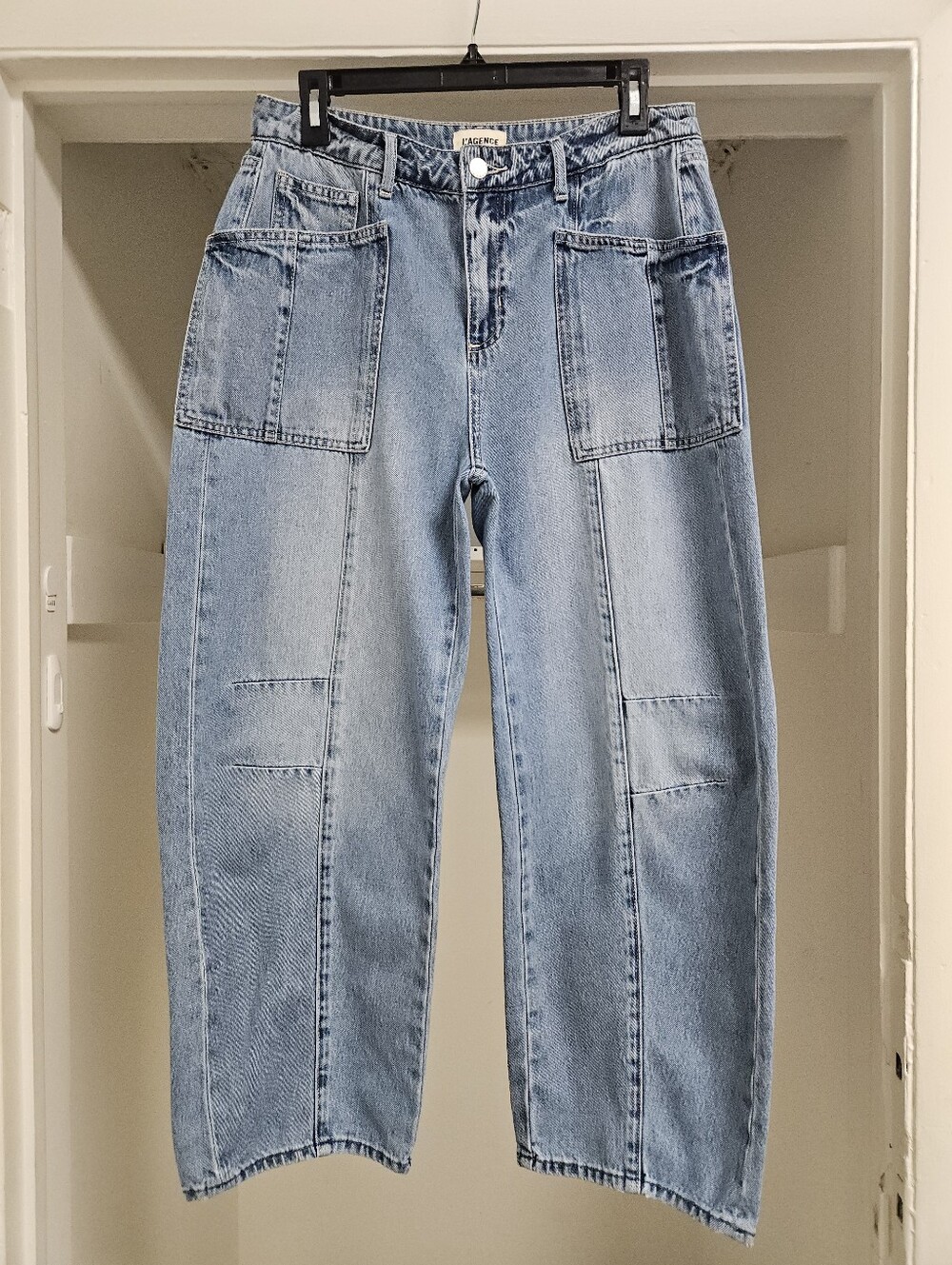 L'AGENCE CODY HIGH RISE RODEO JEANS 28 - Picture 4 of 7